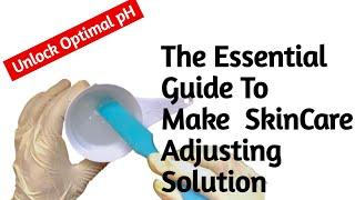 How to Make A Sodium Hydroxide Solution To Increase The pH Level Of Your Formulation