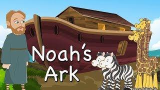 Noah's Ark | Bible Story For Kids -( Children Christian Bible Cartoon Movie ) The Bible's True Story