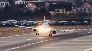 Scary Landing Ends Successfully