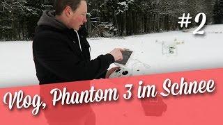 Vlog: Erster Flug mit dem Dji Phantom 3 im Schnee // Reveal Rabbit // FHD 60fps