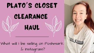 PLATO’S CLOSET CLEARANCE RACKS | Plato’s Closet Thrift Haul To Resell On Poshmark & Instagram