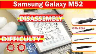 Samsung Galaxy M52 SM-M526 Take apart Disassembly in detail