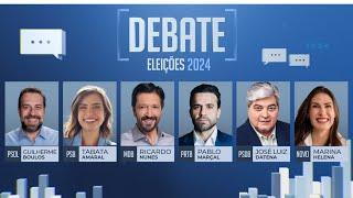 Debate do SBT com candidatos à Prefeitura de São Paulo #DebateSBT