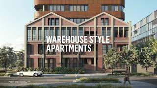 Warehouse-style apartments within an original building of the paper mill | YarraBend