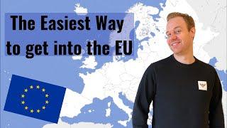 The Easiest way to get a work visa in the EU