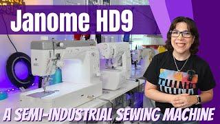 Sew Thick Layers and Make Bags with the Janome HD9!