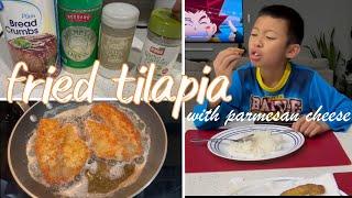 Easy and Delicious Fried Tilapia | Tilapia with Parmesan | Simple Cooking