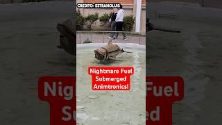 Nightmare Fuel Submerged Animatronic!!! #animatronics #submechanophobia #submerged #scary