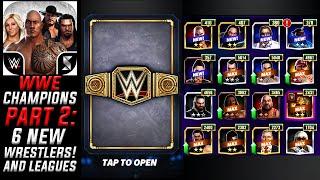 6 NEW Wrestlers Unlocked! WWE Champions Update (Leagues)  - Swipe Gameplay - Part 2 - iOS/Android