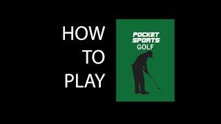 Pocket Sport Golf - How to Play