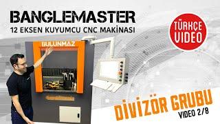 BULUNMAZ B12: 12 Eksen CNC'de Divizör Grubu (2/8) (#BulunmazCNCMakina)