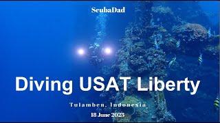 Scuba Diving USAT Liberty Shipwreck, Tulamben, Bali