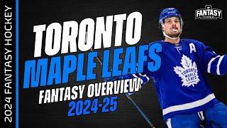 2024-25 Fantasy Hockey - Toronto Maple Leafs Overview - Fantasy Hockey Advice