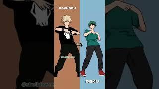 Bakugou Vs Deku tiktok dance| MHA tiktok | #anime#shorts#tiktok