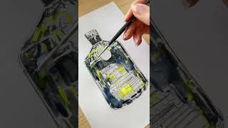 Dessin du jour ! Devanture engloutie #art #kaevane #dessin #inktober #vlogart #vlogtober