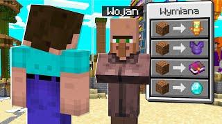 ZOSTAŁEM NAJLEPSZYM VILLAGEREM w WIOSCE w Minecraft!