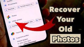 How to recover old photos from gmail account | Recover photos from gmail account