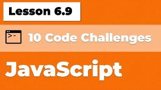 10 Beginner(ish) JavaScript Code Challenges #fullstackroadmap (Ep. 6.9)