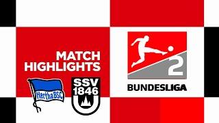 Hertha vs Ulm 2-2 | Highlights | 2. Bundesliga 2024/25