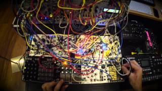 Live modular synth jam. Dark ambient industrial electronica. (r.domain)