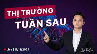 Chứng khoán hôm nay | Nhận định thị trường 11/11/2024: Thị trường tuần sau ? Lọc cổ phiếu mạnh