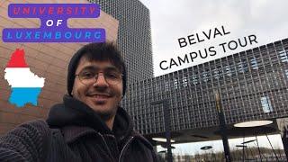 Campus Tour-University of Luxembourg Belval #unilu #belvalcampus #campustour #campuslife #luxembourg