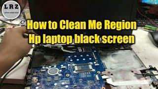 How to Clean Me Region in Bios | hp laptop takes a long time to start up