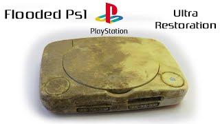 ️The Most Rusted and Challenging PS1 Restoration Ever Ultimate Flooded PS1 Restoration!