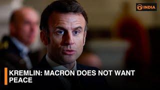 Kremlin: Macron does not want peace & more updates | DD India live | 6 PM IST