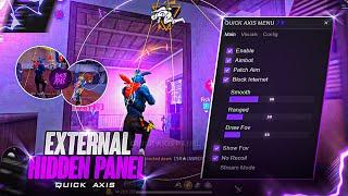 || NEW PC  FULLY EXTERNAL ANTI B4N  MENU  || QUICK AXIS || HIDDEN PANEL   WORK LIKE AI P4NEL  ||