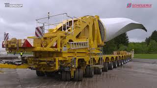 SCHEUERLE Rotor Blade Adapter G4 - The transport solution for the wind energy sector