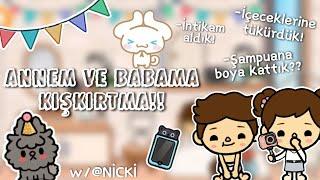 🪁Annem Ve Babama Kışkırtma Yaptık!  @NICHOLASKING_ ~Toca Life World Türkçe~  Prudence Night King