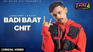 Victory Anthem - Kushi X Lushcurry (Lyrics) | Badi Baat Chit Industry Ke Logo Se | New Song 2024