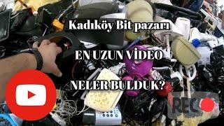 KADİKÖY BİT PAZARI En Uzun VİDEO! 2.TURDA NELER BULDUK? #bitpazarı  #trending #new (113)