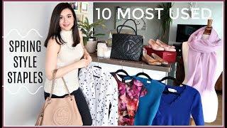 10 MOST WORN SPRING STYLE STAPLES