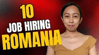 URGENT JOB HIRING BOUND TO ROMANIA || MADEL DELOS REYES