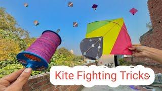 Kite Fighting Tricks | Kite Cutting| Kites