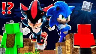 Why Super SHADOW and SONIC Titans ATTACK JJ and MIKEY ? - in Minecraft Maizen