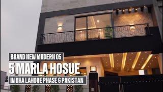 Modern 5 Marla Brand New House in Dha Lahore  Pakistan | House Tour