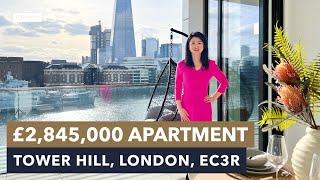 £2,845,000 apartment with HMS Belfast, the Shard and Tower Bridge views