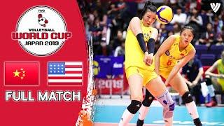 China  USA - Full Match | Women’s Volleyball World Cup 2019