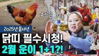 ※닭띠※ 25년 2월! 대운을 부르는 초대박 띠? [용한점집][띠별운세][천월신궁]