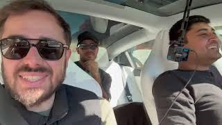 Tesla FSD is Smoother than Waymo  w/ Omar Whole Mars & Aidan (FSD v12.5.6.3)