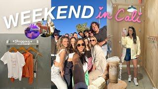 VLOG: weekend in california, living in a hotel, cast dinner, sunday reset! 