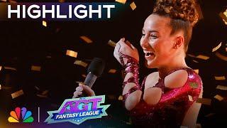 Golden Buzzer: Sofie Dossi's JAW-DROPPING act wins over Heidi Klum! | AGT: Fantasy League 2024