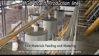 mgo board making machine/mgo board machine/mgo panel machine/magnesium oxide board production line