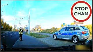 Policja wciska mandat za wyprzedzanie przed przejściem + BONUS #705 Wasze Filmy