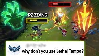 WHY PZ ZZANG DOESN'T USE THE NEW LETHAL TEMPO ANYMORE