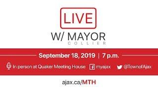 LIVE with Mayor Collier - September 18, 2019