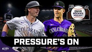 Who has the most pressure to perform for the Colorado Rockies in 2025?